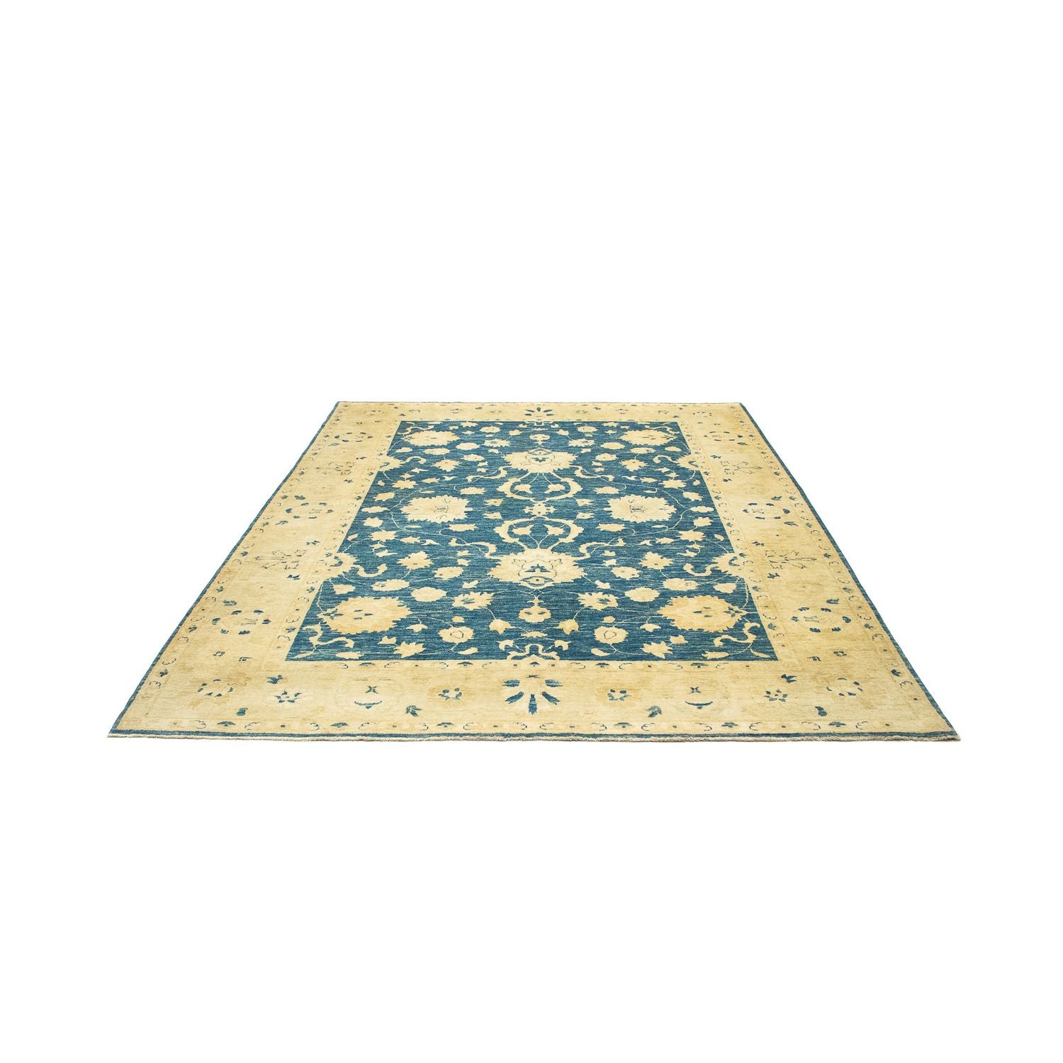 Tapis Ziegler - 245 x 197 cm - bleu foncé