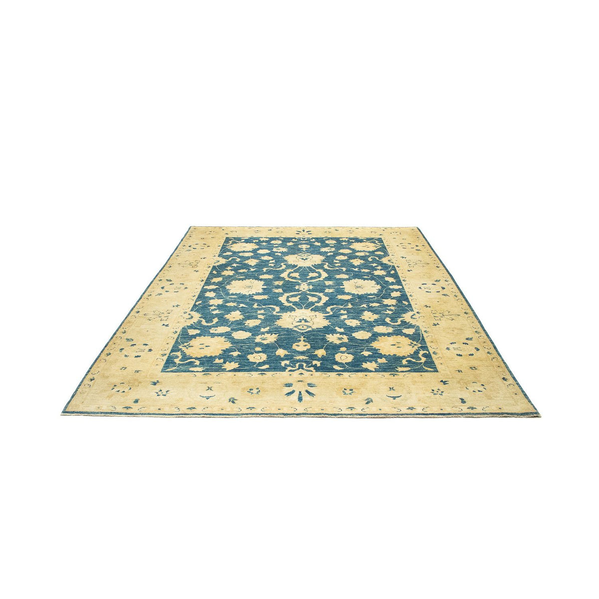 Tapis Ziegler - 245 x 197 cm - bleu foncé