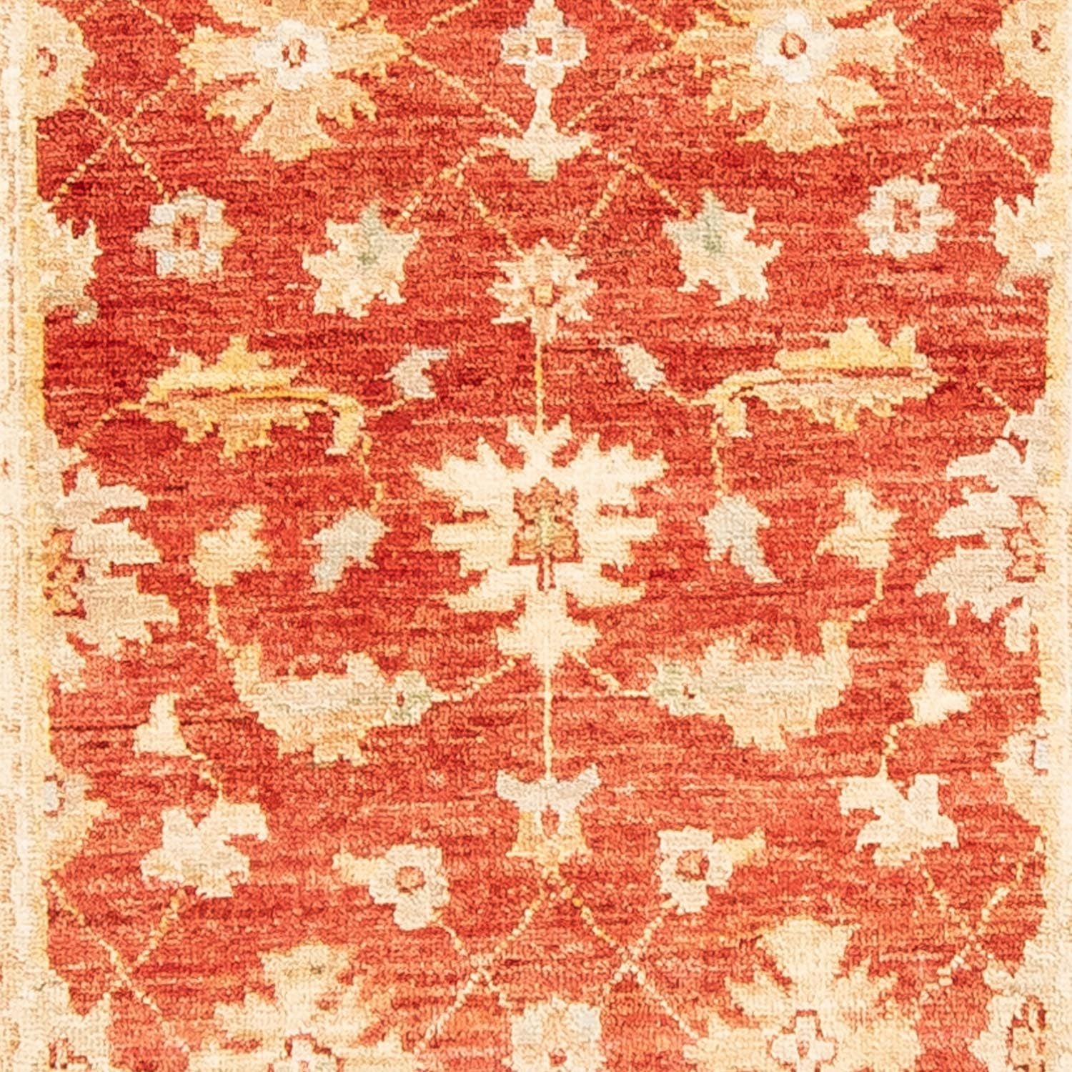 Tapis de couloir Tapis Ziegler - 263 x 73 cm - rouille