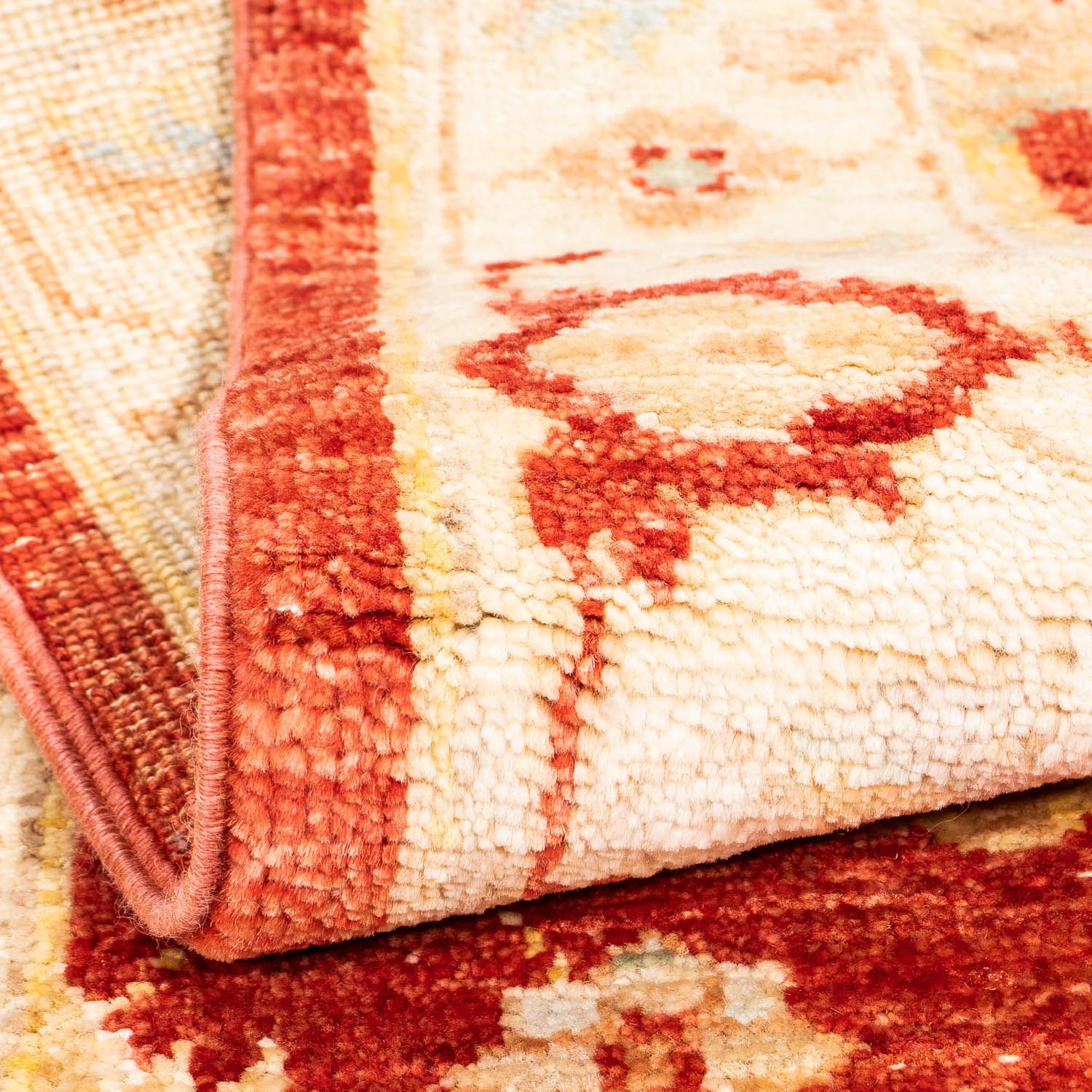 Tapis de couloir Tapis Ziegler - 263 x 73 cm - rouille