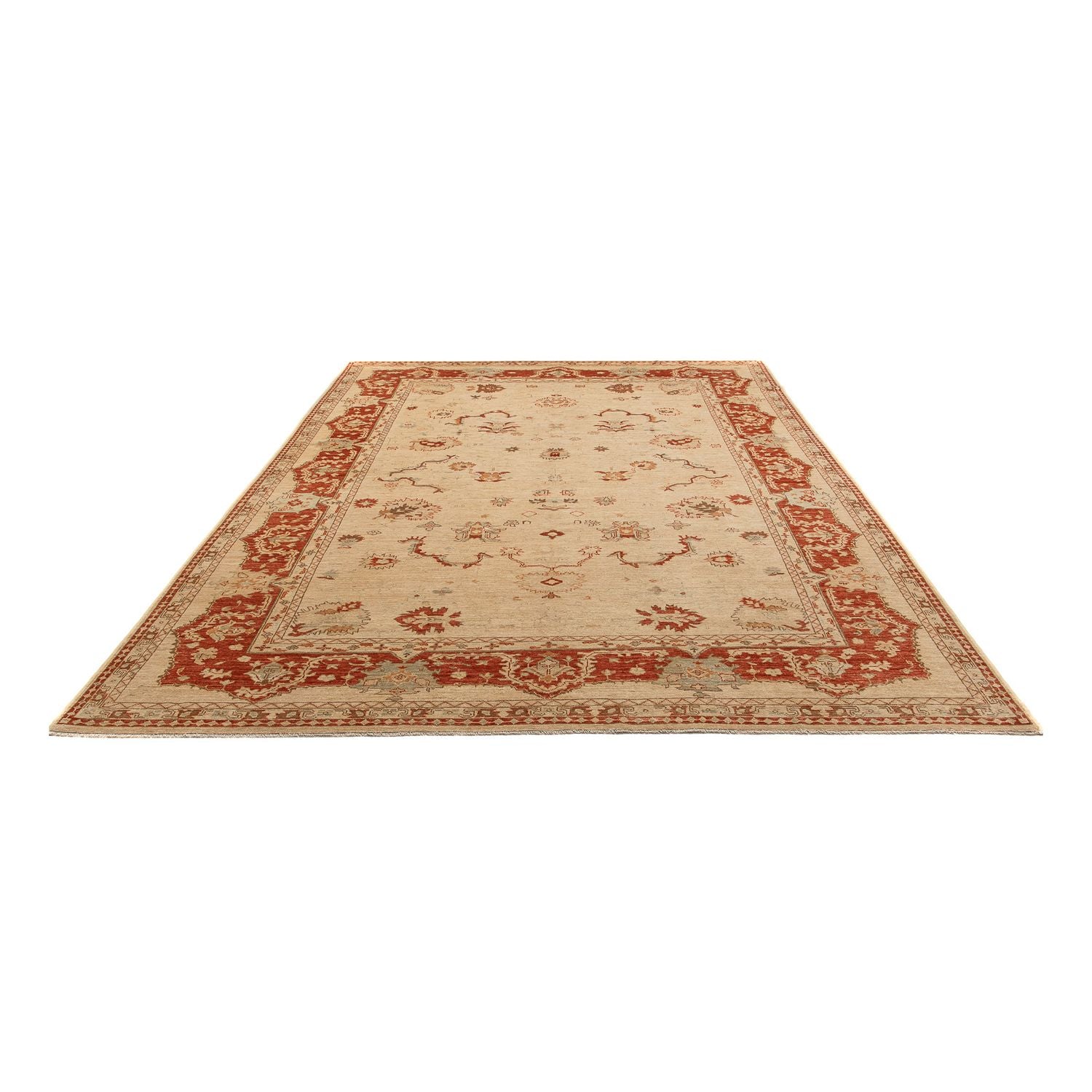 Tapis Ziegler - Usak - 316 x 235 cm - beige