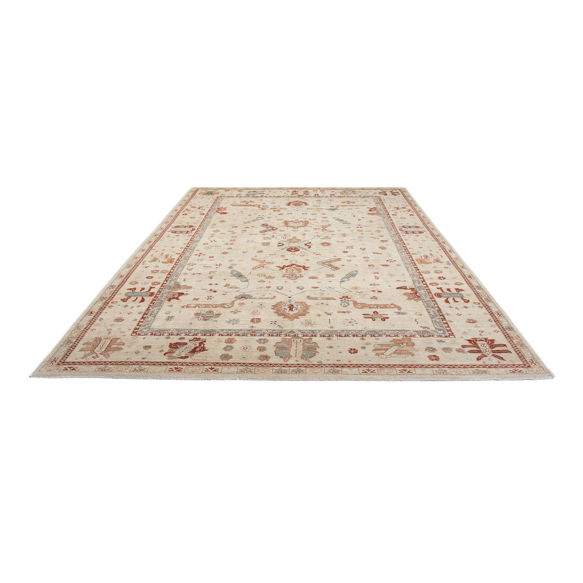 Tapis Ziegler - Usak - 342 x 245 cm - beige