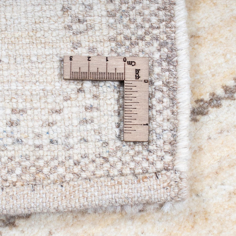 Tapis de couloir Tapis Gabbeh - Loribaft Persan - 345 x 75 cm - beige