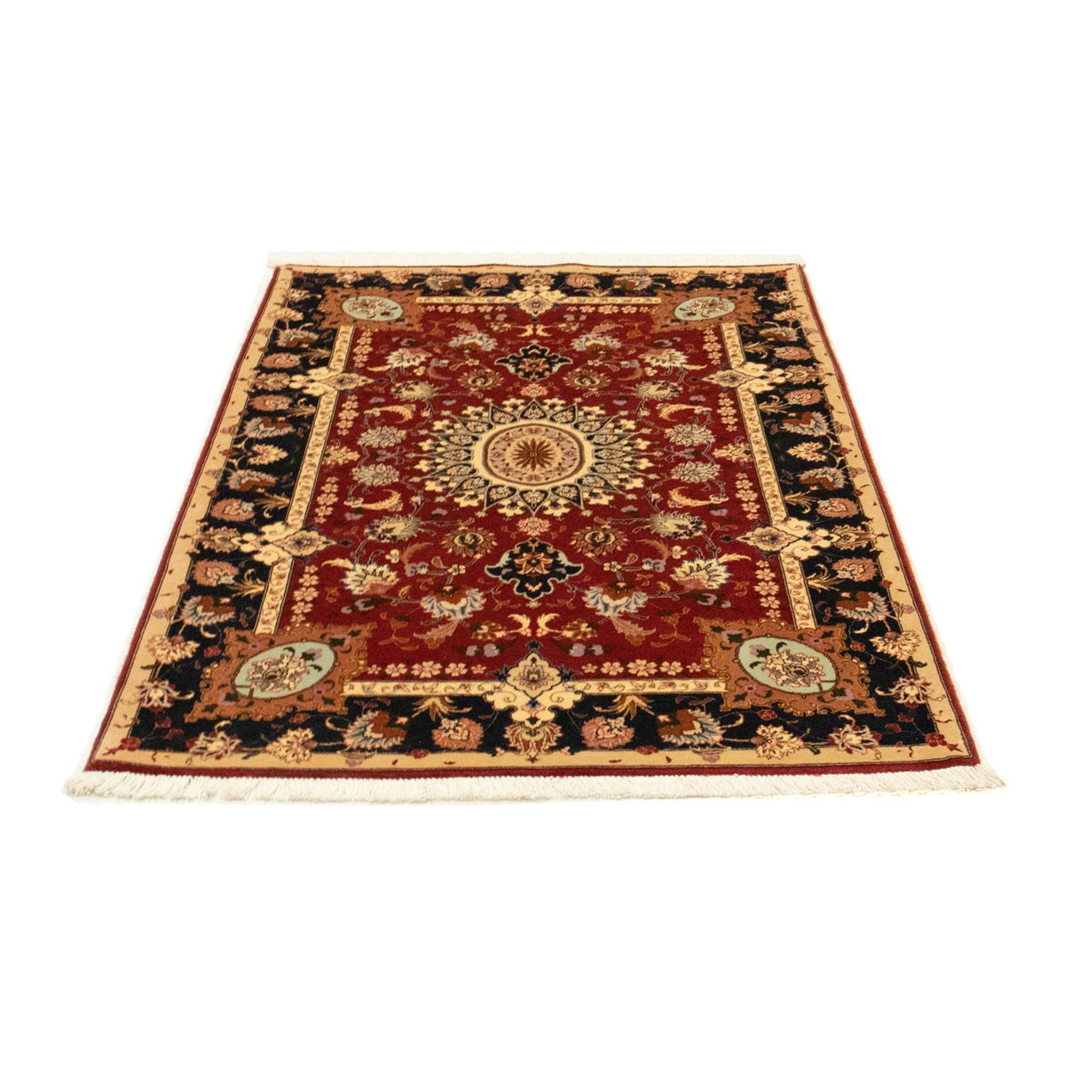 Tapis persan - Tabriz - Royal - 207 x 148 cm - rouge