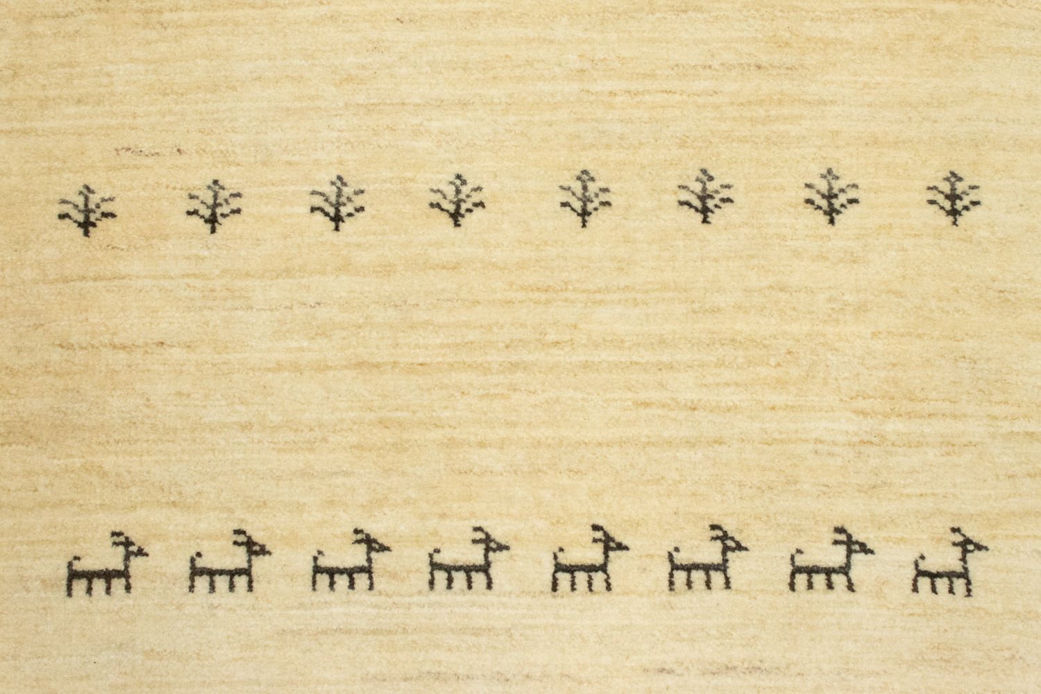 Tapis de couloir Tapis Gabbeh - Persan - 255 x 85 cm - multicolore