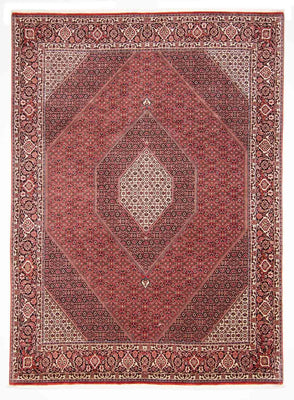 Tapis persan - Bidjar - 310 x 250 cm - rouge
