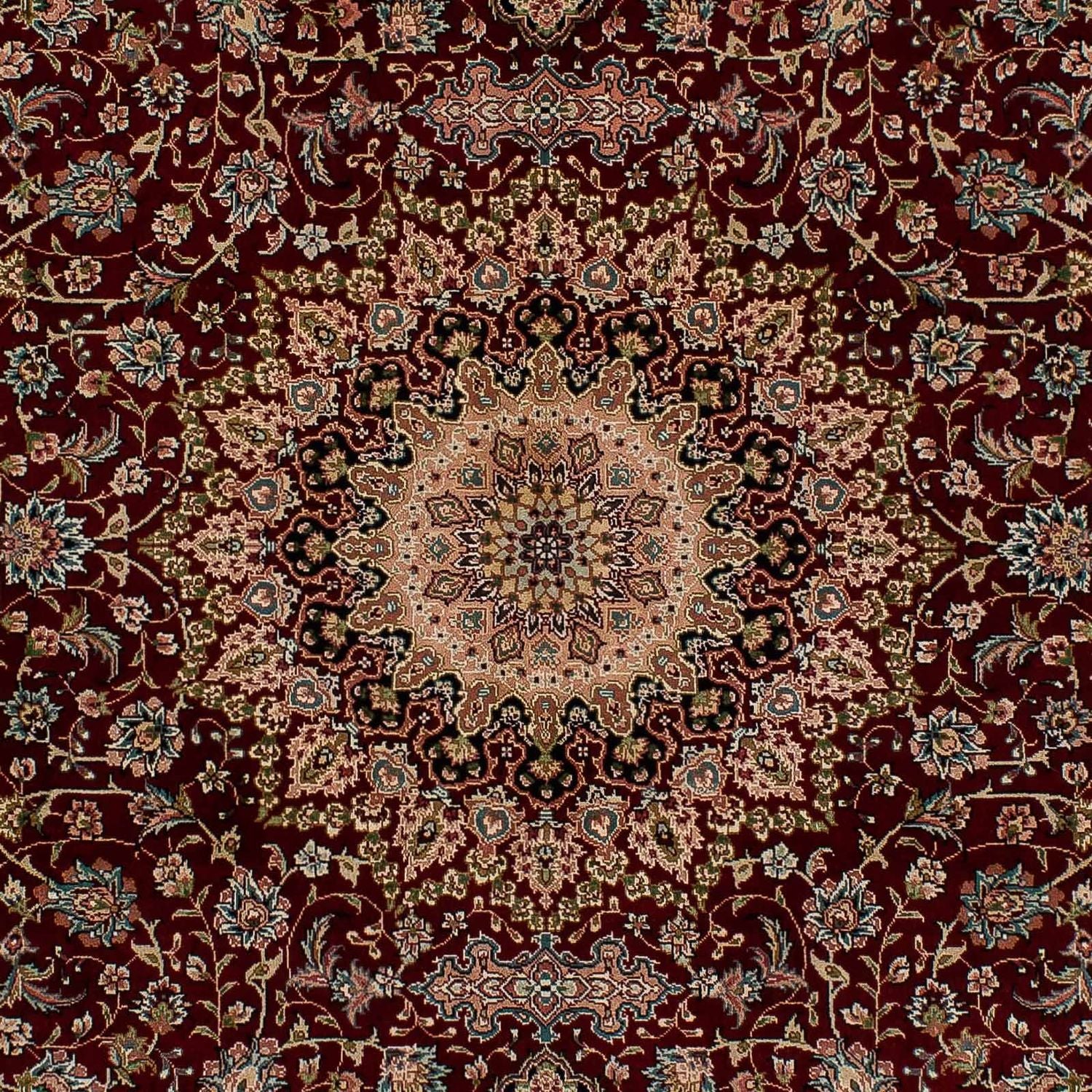 Tapis en soie - Soie chinoise - 183 x 122 cm - rouge foncé