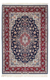 Tapis d'Isfahan Tapis 130x200cm - Tapis persan - Rectangle / Bleu foncé / 130 x 200 cm Rectangle
