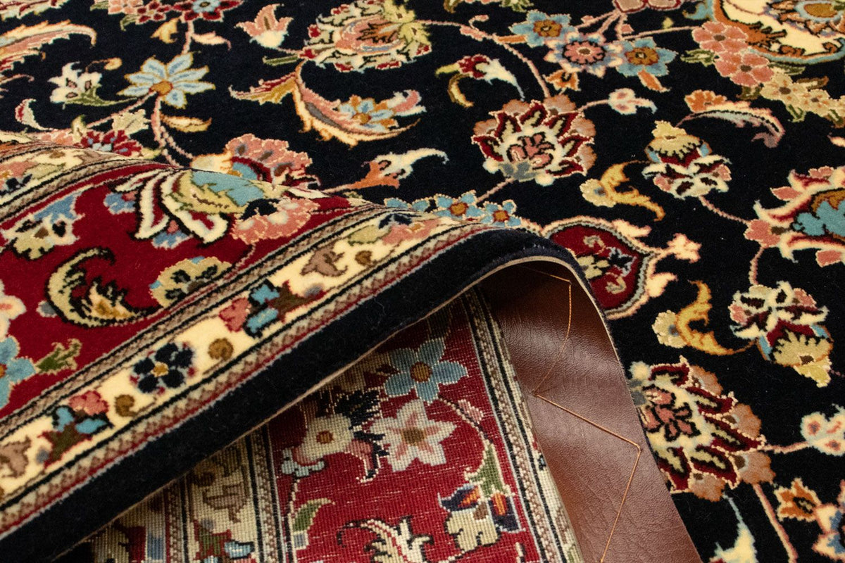 Tapis persan - Ghom - 157 x 105 cm - noir