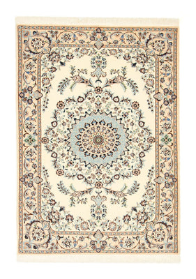 Tapis persan - Nain - Premium - 146 x 98 cm - beige