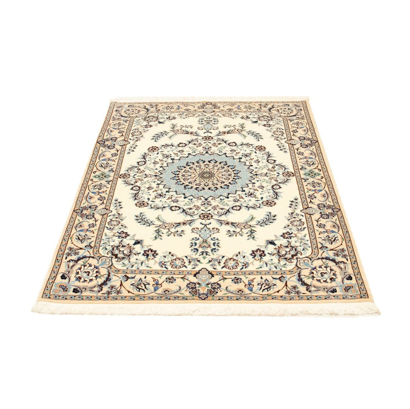 Tapis persan - Nain - Premium - 146 x 98 cm - beige