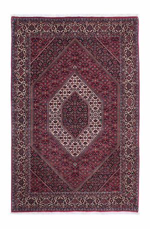 Tapis persan - Bidjar - 208 x 134 cm - rouge