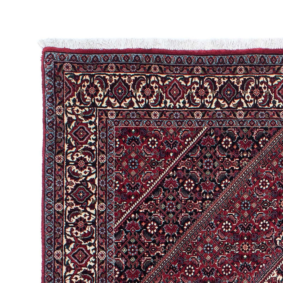 Tapis persan - Bidjar - 208 x 134 cm - rouge
