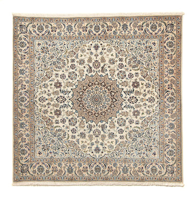 Tapis persan - Nain - Royal carré  - 202 x 201 cm - beige