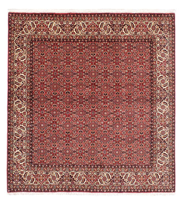 Tapis persan - Bidjar carré  - 208 x 200 cm - rouge clair