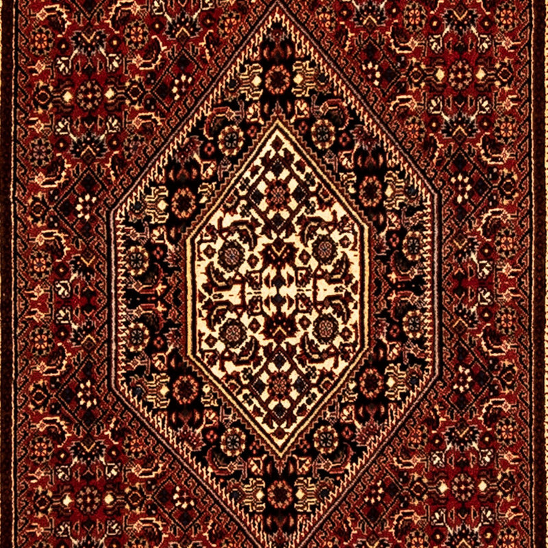Tapis de couloir Tapis persan - Bidjar - 250 x 73 cm - multicolore