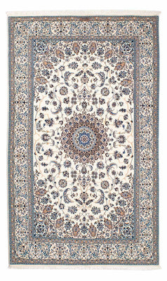 Tapis persan - Nain - Premium - 209 x 130 cm - beige