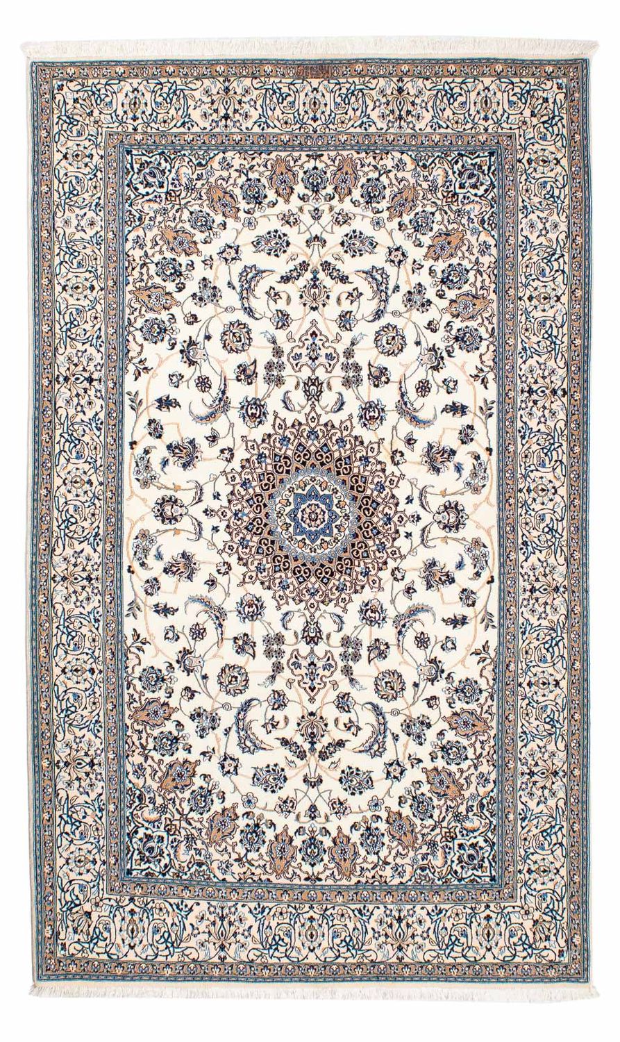 Tapis persan - Nain - Premium - 209 x 130 cm - beige