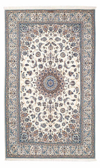 Tapis persan - Nain - Premium - 209 x 130 cm - beige