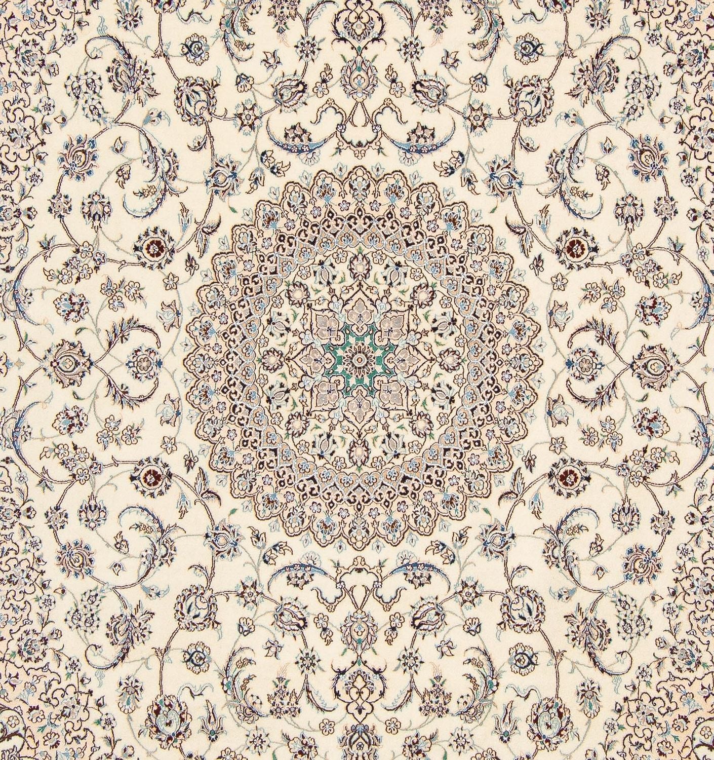 Tapis persan - Nain - Premium - 262 x 209 cm - beige