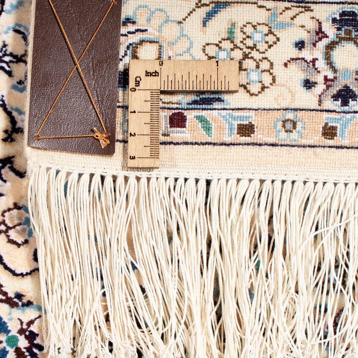 Tapis persan - Nain - Premium - 262 x 209 cm - beige