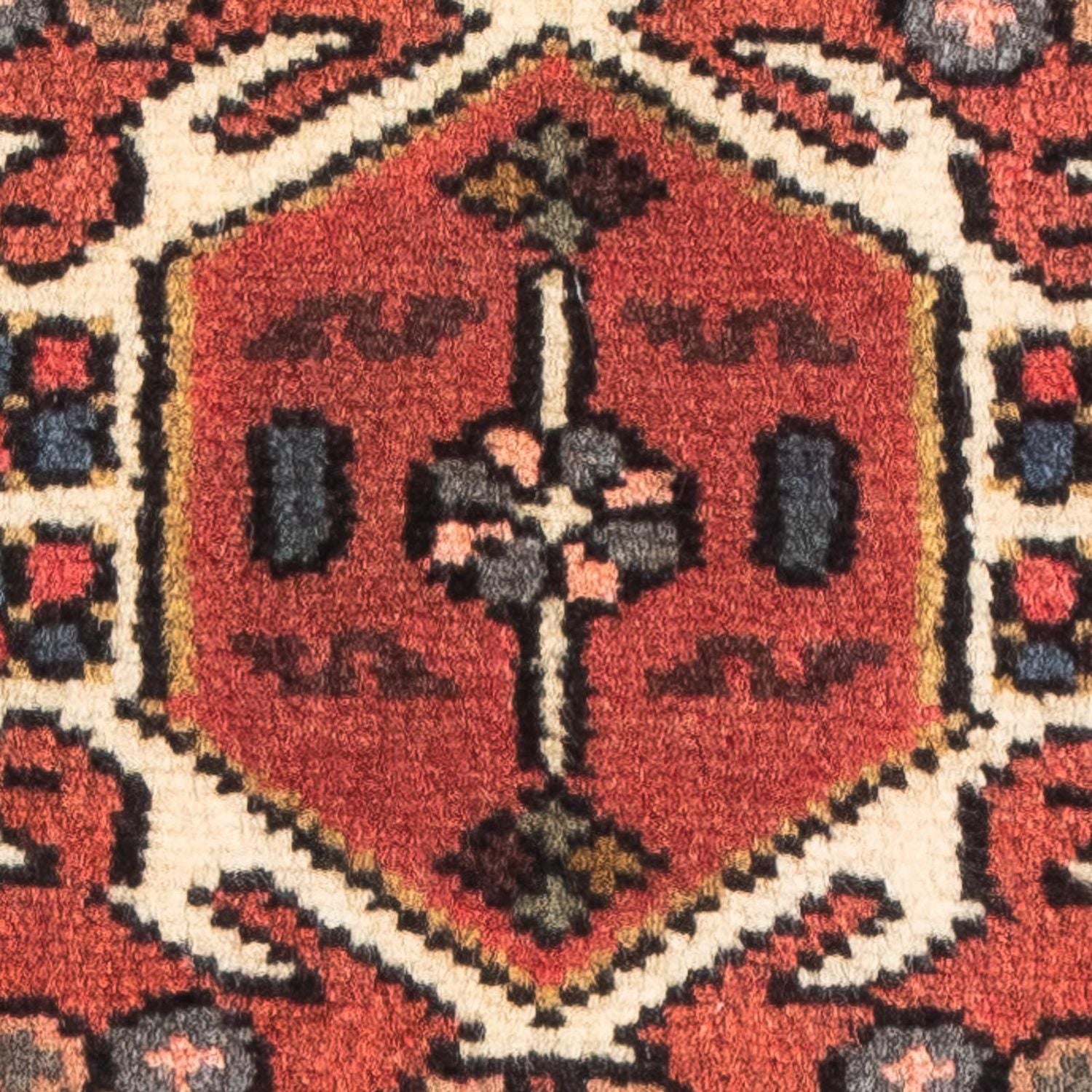 Tapis persan - Nomadic - 108 x 55 cm - marron