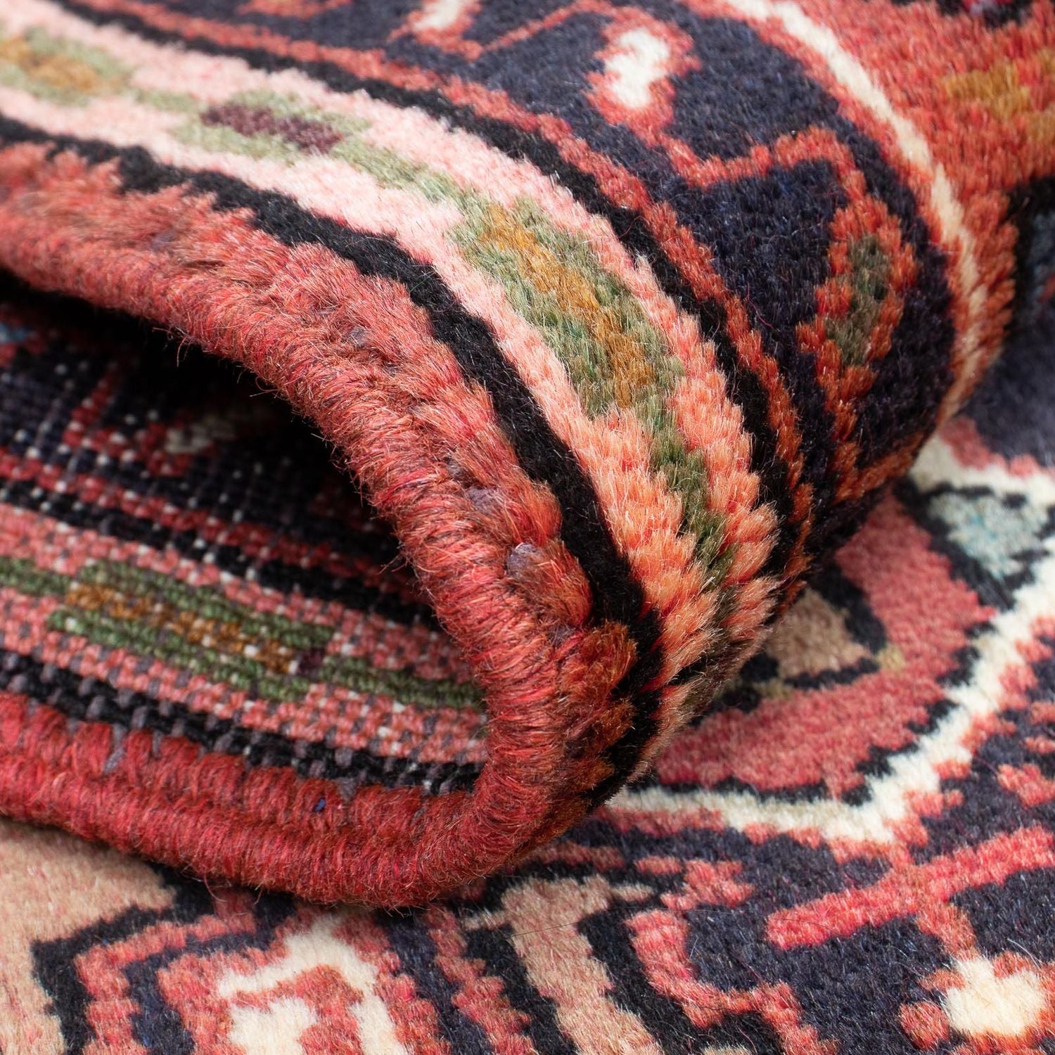 Tapis persan - Nomadic - 108 x 55 cm - marron