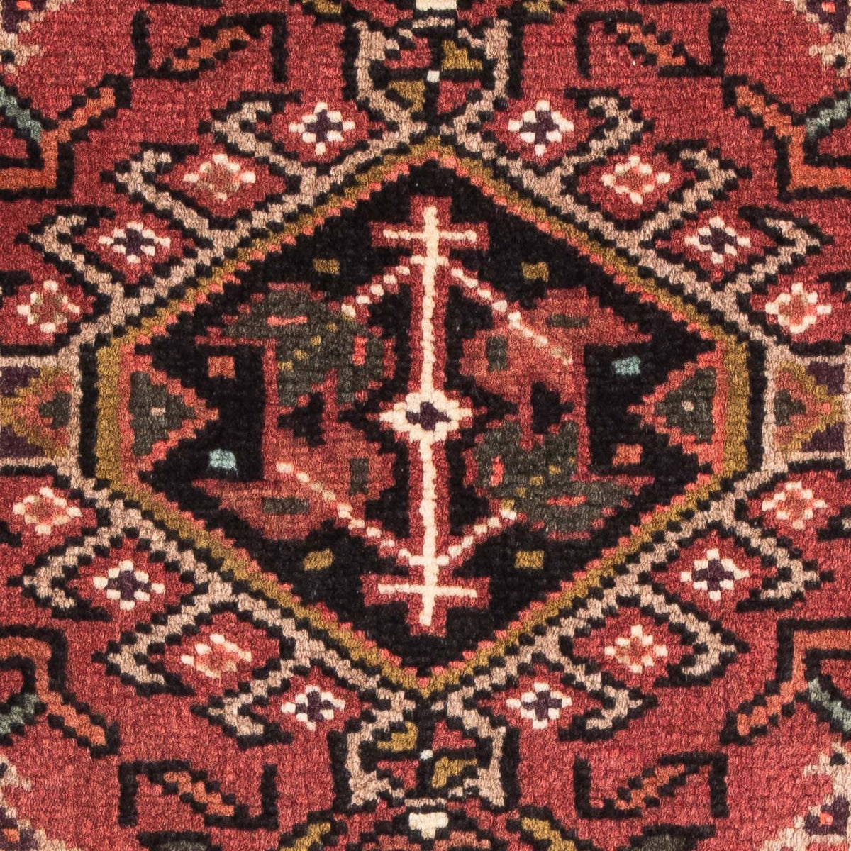Tapis persan - Nomadic - 110 x 65 cm - marron