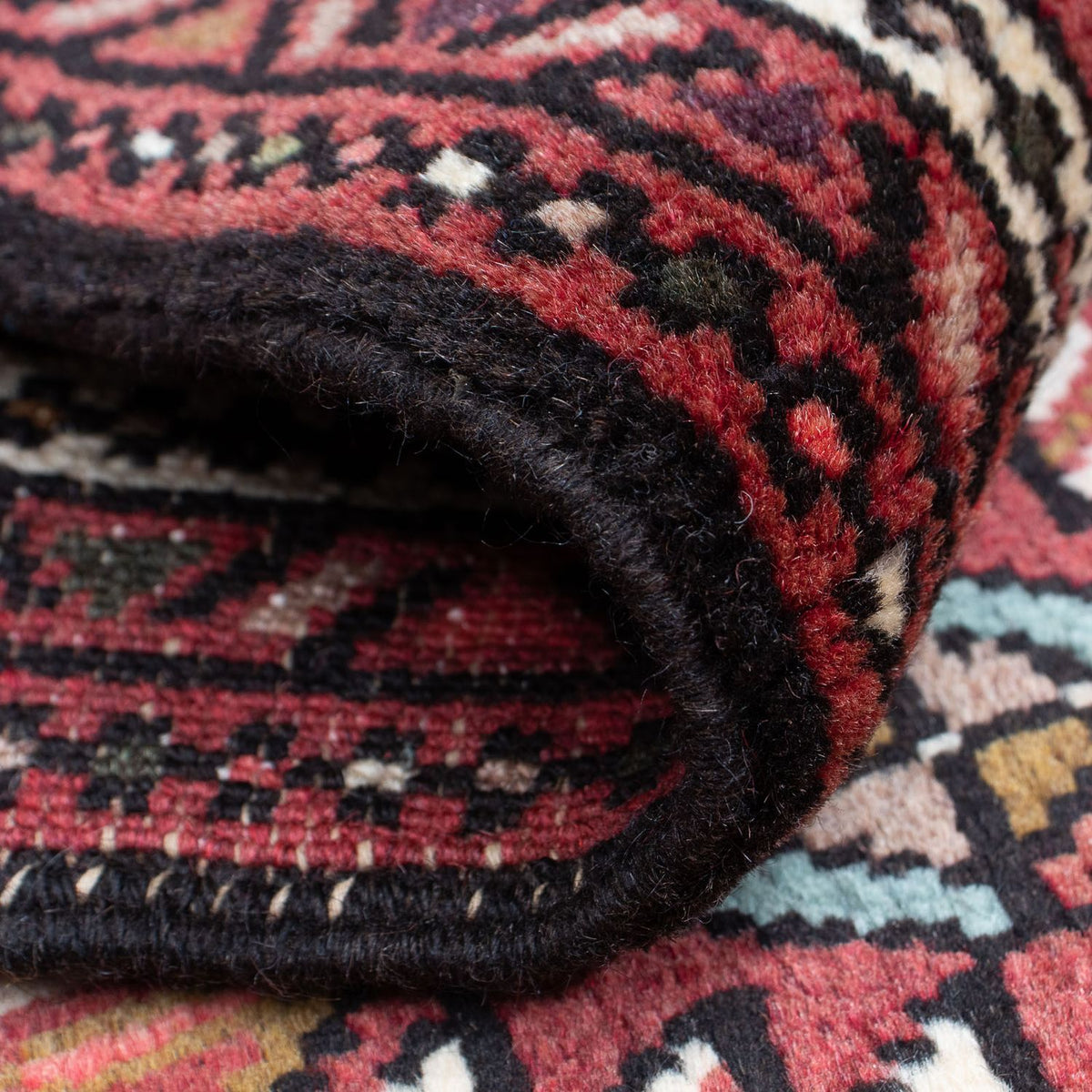 Tapis persan - Nomadic - 110 x 65 cm - marron