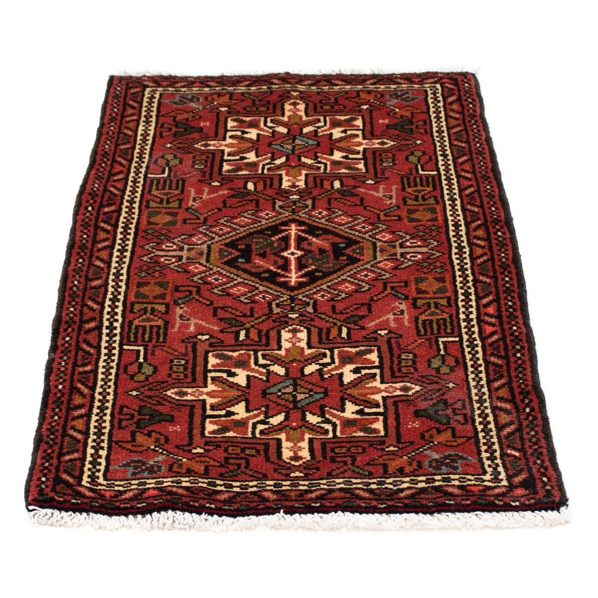 Tapis persan - Nomadic - 110 x 65 cm - marron