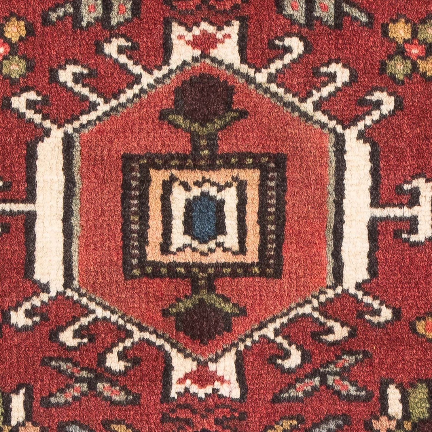 Tapis persan - Nomadic - 104 x 60 cm - marron