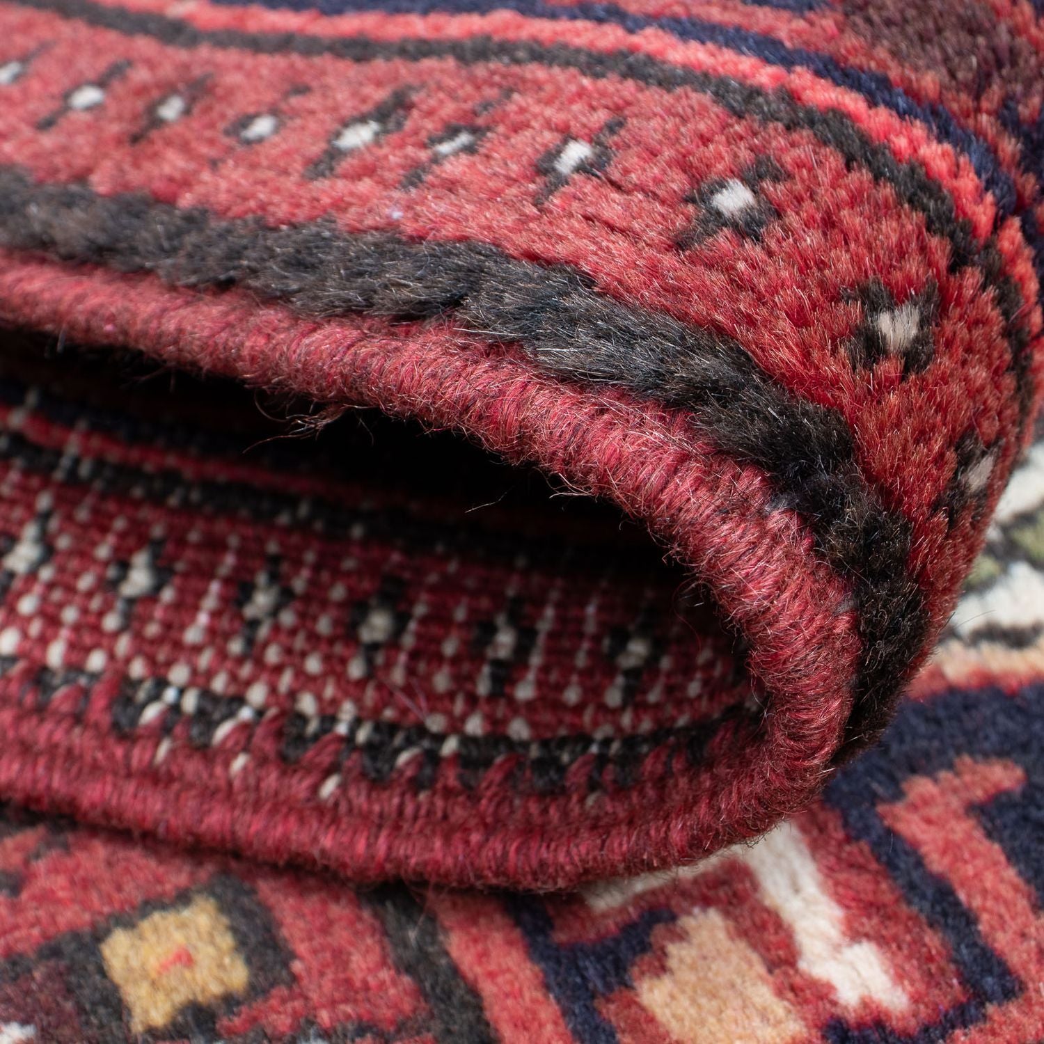 Tapis persan - Nomadic - 104 x 60 cm - marron