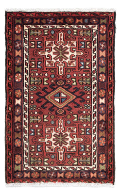 Tapis persan - Nomadic - 105 x 70 cm - marron