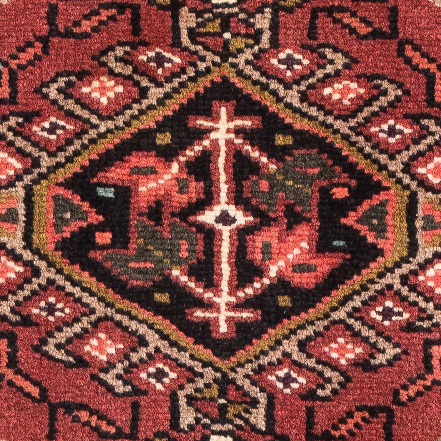 Tapis persan - Nomadic - 110 x 66 cm - marron