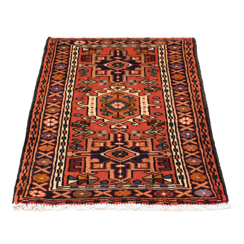 Tapis persan - Nomadic - 100 x 65 cm - rouge clair