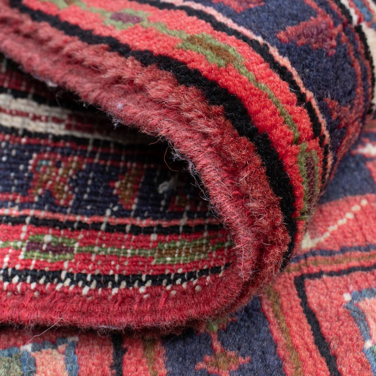 Tapis persan - Nomadic - 100 x 70 cm - marron