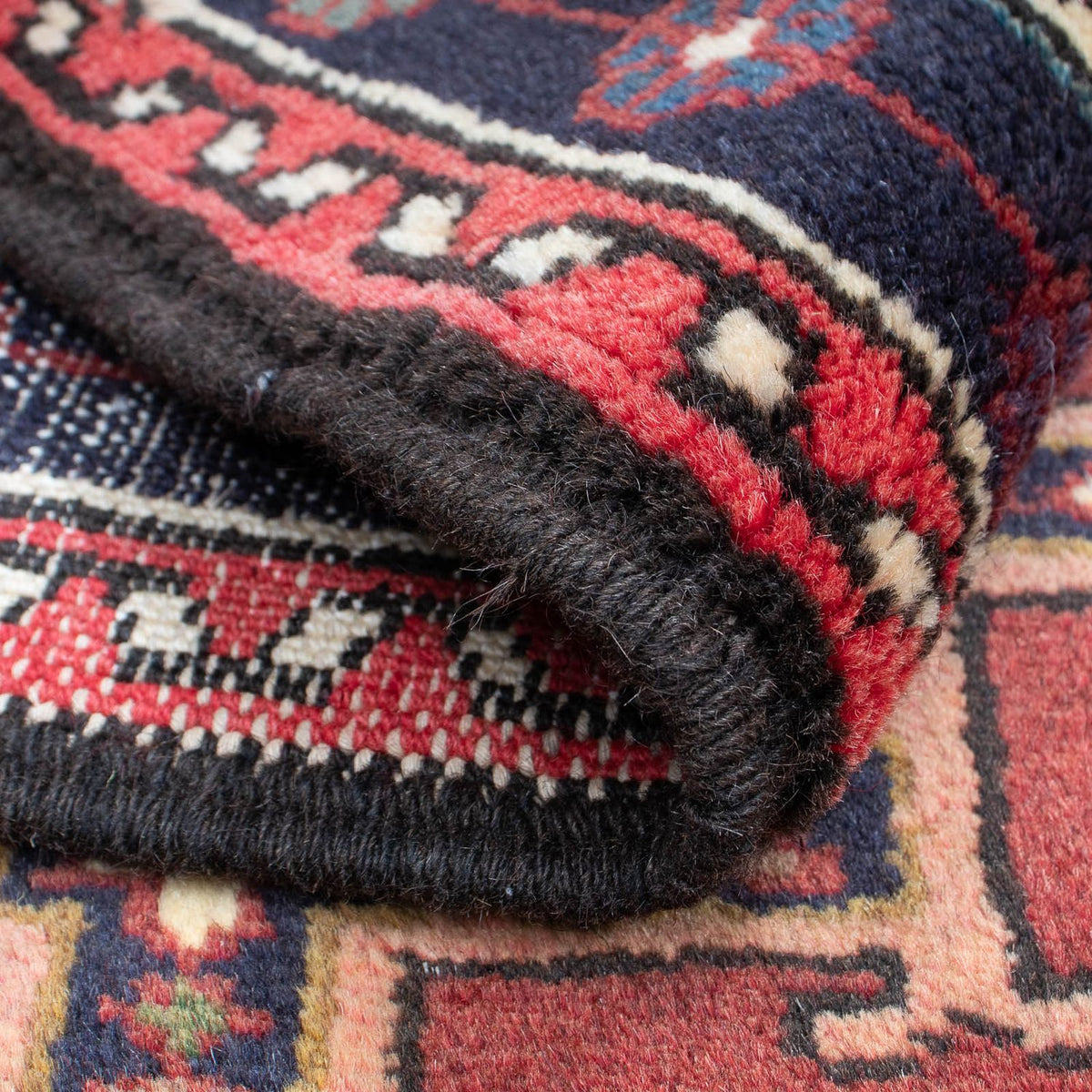 Tapis persan - Nomadic - 100 x 72 cm - marron