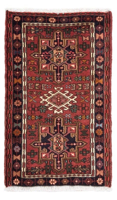 Tapis persan - Nomadic - 108 x 68 cm - marron