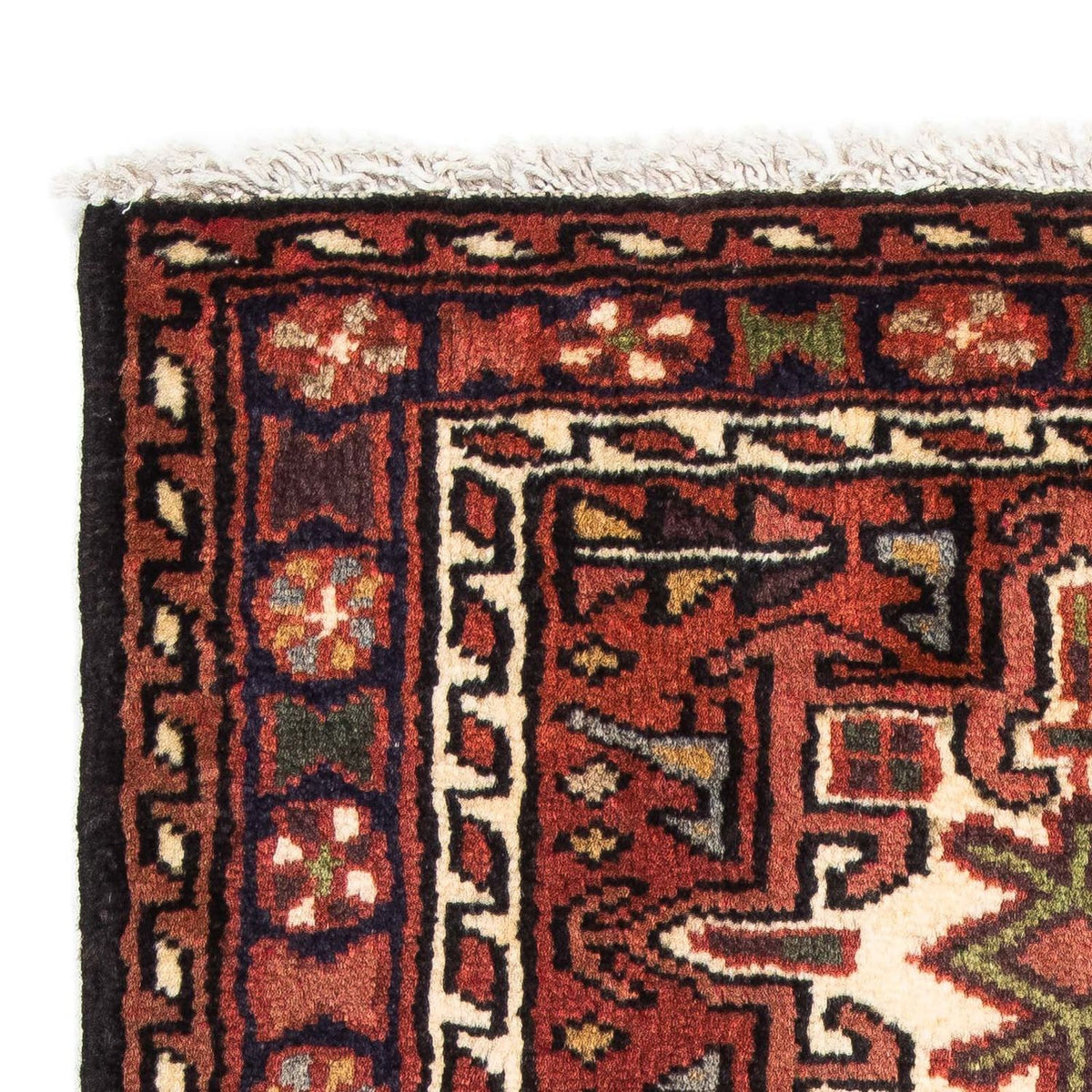 Tapis persan - Nomadic - 105 x 67 cm - marron