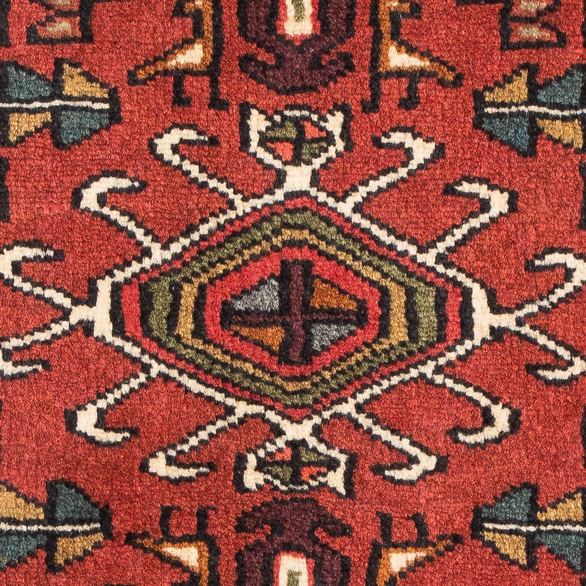 Tapis persan - Nomadic - 100 x 65 cm - marron