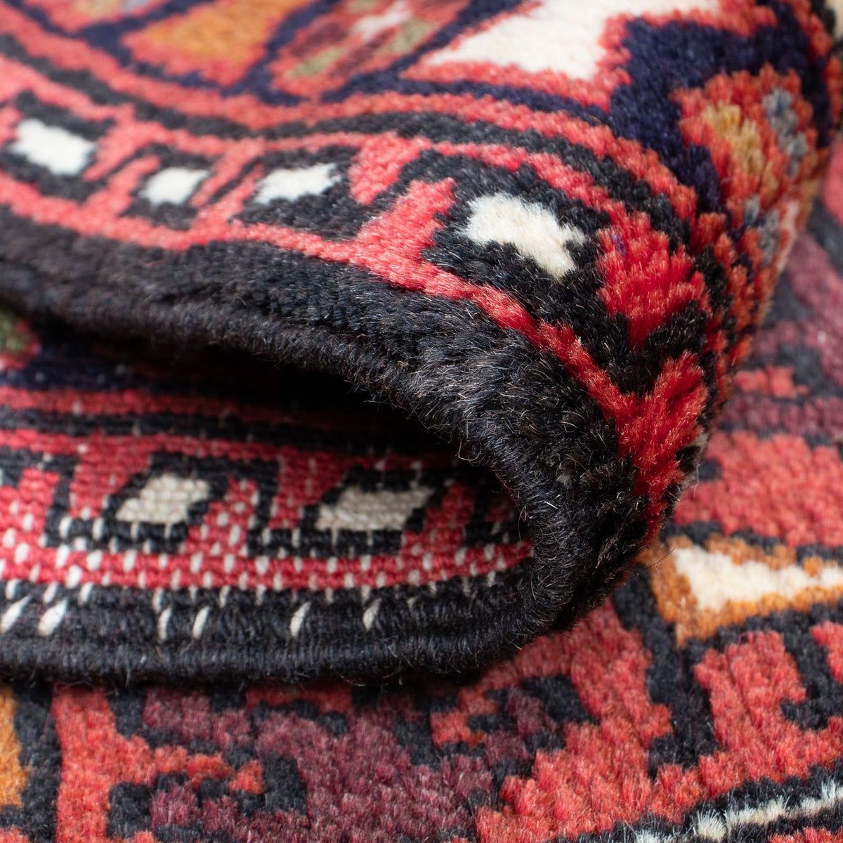 Tapis persan - Nomadic - 100 x 65 cm - marron