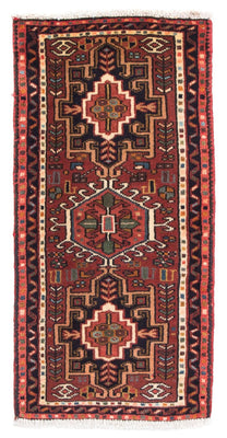 Tapis persan - Nomadic - 105 x 54 cm - marron