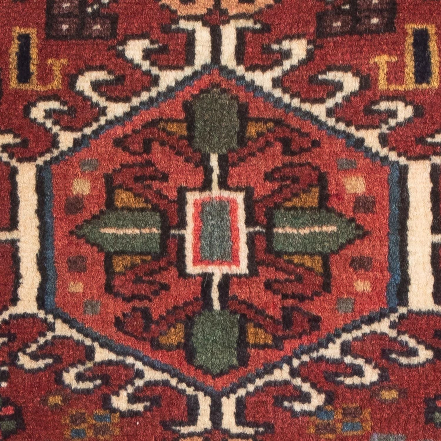 Tapis persan - Nomadic - 105 x 54 cm - marron