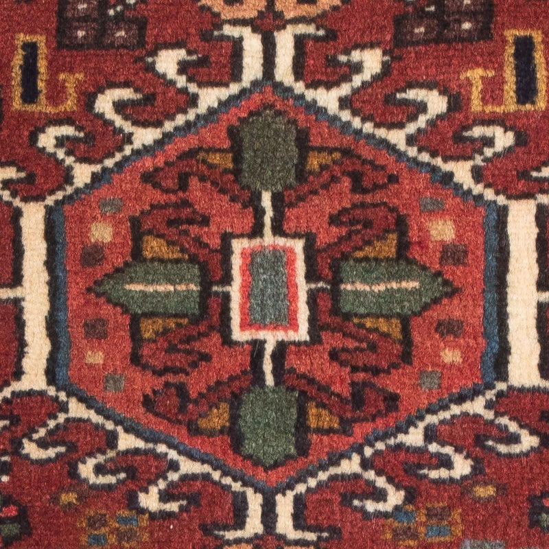 Tapis persan - Nomadic - 105 x 54 cm - marron