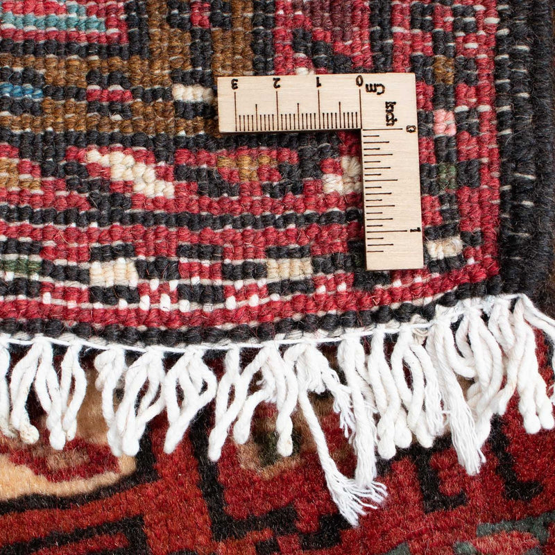 Tapis persan - Nomadic - 105 x 66 cm - rouge foncé