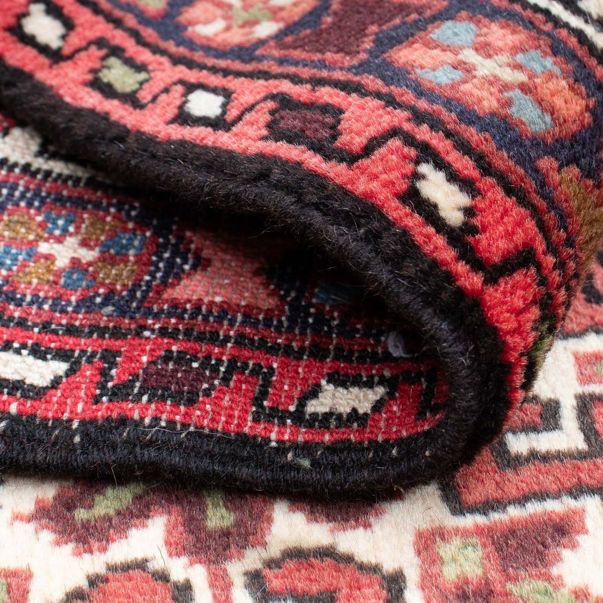 Tapis persan - Nomadic - 106 x 68 cm - marron