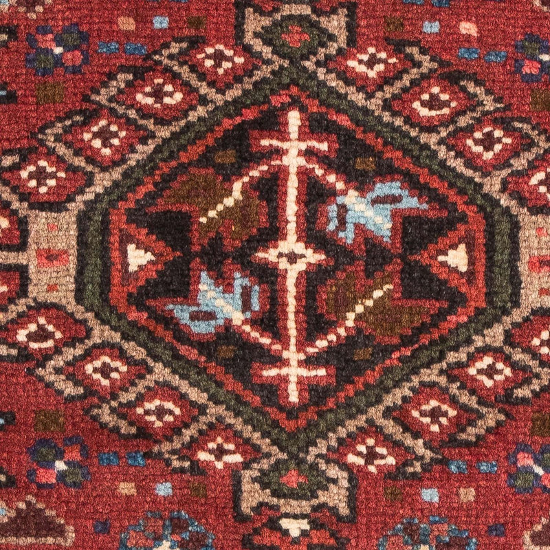 Tapis persan - Nomadic - 108 x 65 cm - rouge foncé