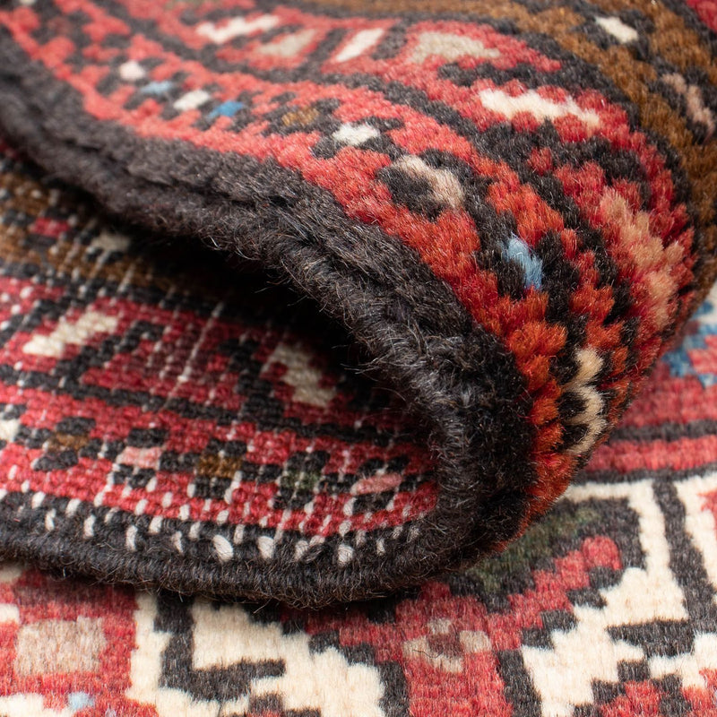 Tapis persan - Nomadic - 108 x 65 cm - rouge foncé