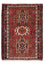 Tapis persan - Nomadic - 98 x 70 cm - rouge foncé