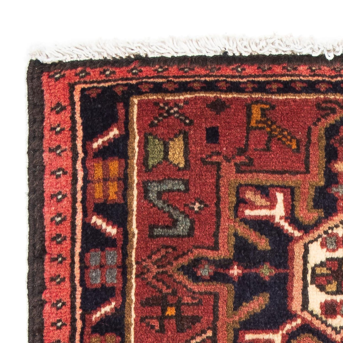 Tapis persan - Nomadic - 95 x 57 cm - rouille
